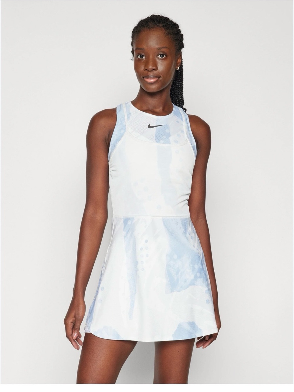 NWT NikeCourt Slam Women's Dri-FIT Printed Tennis Dress